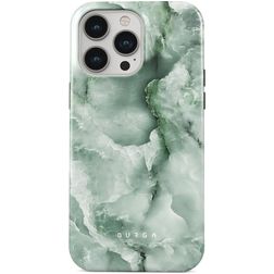 Burga Tough iPhone 15 Pro Max Plastique rigide Coque arrière Antichoc - Pistachio Cheesecake