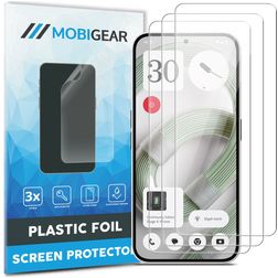 Mobigear Nothing Phone (2a) Plus Protection d'écran Film - Compatible coque (Lot de 3)