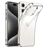 Mobigear Basics Transparent iPhone 15 Pro TPU souple Coque arrière - Transparent