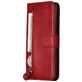 Mobigear Zipper Housse Samsung Galaxy S20 Etui Porte-Monnaie - Rouge
