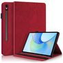 Mobigear Tree Coque Samsung Galaxy Tab S10 FE Plus Etui + Porte-crayon - Rouge