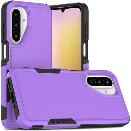 Mobigear Heavy Armor Coque Samsung Galaxy A26 Coque arrière Rigide Anti-Chocs - Violet