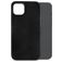 Mobilize Premium Coque iPhone 15 Plus MagSafe Coque arrière en Cuir Véritable - Noir