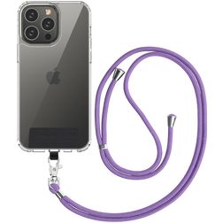 Mobigear Lanyard - Cordon de téléphone universel ajustable - Violet