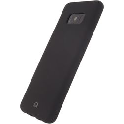 Mobilize Gelly Coque Samsung Galaxy S8 Plus Coque arrière en TPU Souple - Noir