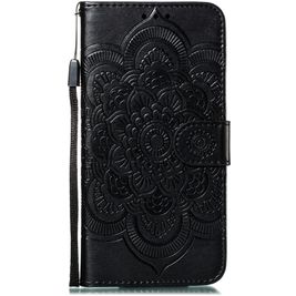 Mobigear Mandala Housse iPhone 11 Etui Porte-Monnaie - Noir