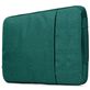 Mobigear Denim Zipper Pochette Ordinateur portable 12 Pouces Housse ordinateur - Vert
