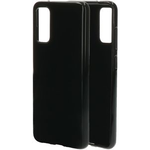 Mobiparts Classic Coque Samsung Galaxy S20 Coque arrière en TPU Souple - Noir