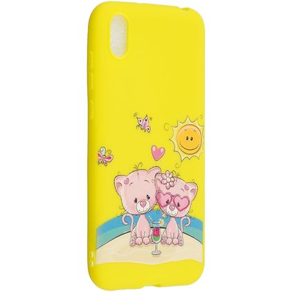 Mobigear Design HONOR 8S TPU souple Coque arrière - Ours