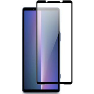 Mobigear Premium Sony Xperia 5 V Verre trempé Protection d'écran - Compatible Coque - Noir