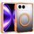 Mobigear Crystal iPhone Duo MagSafe Plastique rigide Coque arrière - Orange