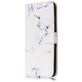 Mobigear Marble Housse iPhone 8 Plus Etui Porte-Monnaie - White Marble
