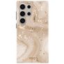 MIO Coque Samsung Galaxy S24 Ultra MagSafe Coque arrière Rigide - Gold Marble