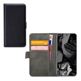Mobilize Classic Gelly Wallet Housse Google Pixel 8a Etui Porte-Monnaie - Noir
