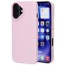 Mobiparts Slim Line Coque iPhone 16 MagSafe Coque arrière Rigide - Blush Pink