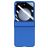 Mobigear Colors Coque Samsung Galaxy Z Flip 7 FE Coque arrière Rigide - Bleu