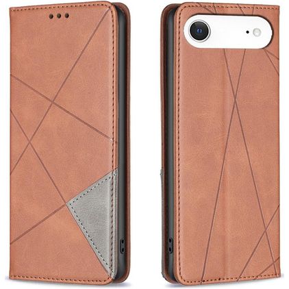 Mobigear Rhombus Slim Housse iPhone Air Etui - Marron