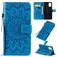 Mobigear Sunflower Housse Samsung Galaxy S20 Plus Etui Porte-Monnaie - Bleu
