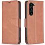 Mobigear Excellent Housse Samsung Galaxy S25 Plus Etui Porte-Monnaie - Marron