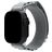 Mobilize Alpine Bracelet Nylon Apple Watch Fermeture boucle ardillon - 49/46/45/44 mm - Light Grey