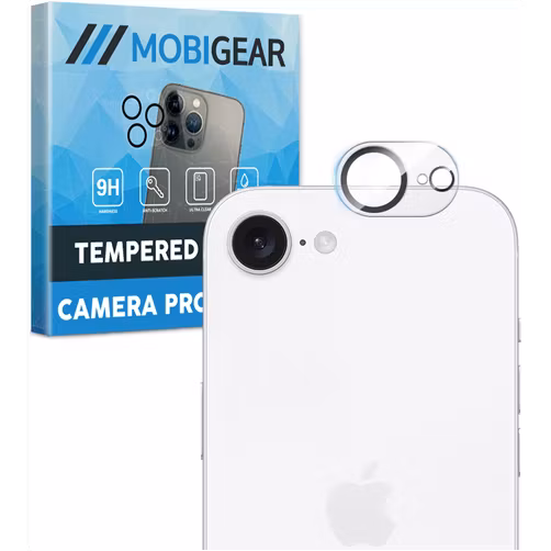 Mobigear iPhone 16e Verre trempé Protection Objectif Caméra - Compatible Coque