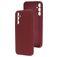 Mobiparts Samsung Galaxy A34 Silicone Coque arrière - Plum Red
