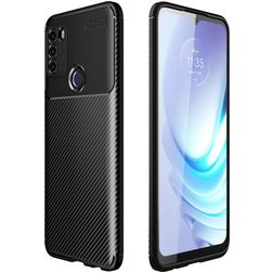 Mobigear Racing Motorola Moto G50 TPU souple Coque arrière - Noir