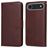 Mobigear Wallet Housse iPhone Air Etui Porte-Monnaie - Marron
