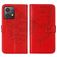 Mobigear Butterfly Housse Motorola Moto G84 Etui Porte-Monnaie - Rouge
