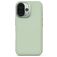 Decoded Stacks Coque iPhone 16 MagSafe Coque arrière en Silicone - Mist Green