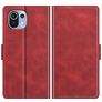 Mobigear Slim Magnet Xiaomi 11 Lite NE 5G Étui Portefeuille - Rouge