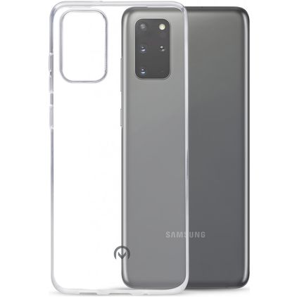 Mobilize Gelly Coque Transparente Samsung Galaxy S20 Plus Coque arrière en TPU Souple - Transparent