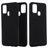 Mobigear Rubber Touch Samsung Galaxy M51 Silicone Coque arrière - Noir