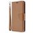 Mobigear Excellent Housse Sony Xperia L4 Etui Porte-Monnaie - Marron