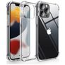 Mobigear Cushion Coque Transparente iPhone 13 Pro Max Coque arrière en TPU Souple Anti-Chocs - Transparent