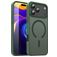 Mobigear Shockproof Coque iPhone 17 Pro Max MagSafe Coque arrière Rigide - Olive Green