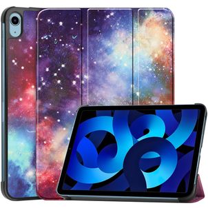 Mobigear Tri-Fold Coque iPad 11 (2025) Etui - Milky Way Nebula