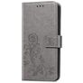 Mobigear Clover Housse Huawei P40 Etui Porte-Monnaie - Gris