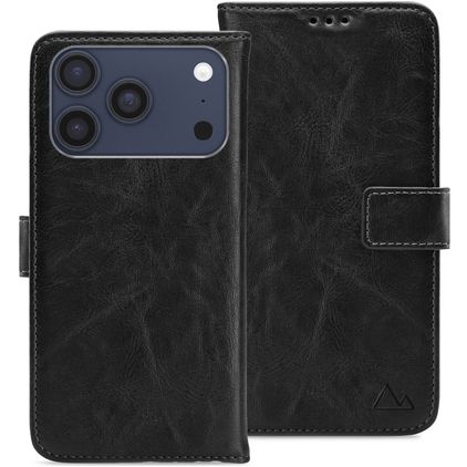 My Style Flex Wallet Housse iPhone 17 Pro Max Etui Porte-Monnaie - Noir