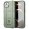 Mobigear Rugged Shield Coque iPhone 13 Mini Coque arrière en TPU Souple Anti-Chocs - Vert