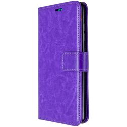 Mobigear Wallet Housse Samsung Galaxy A51 Etui Porte-Monnaie - Violet