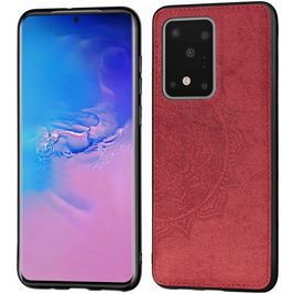 Mobigear Mandala Coque Samsung Galaxy S20 Ultra Coque arrière Rigide - Rouge