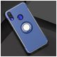 Mobigear Armor Ring Coque Xiaomi Redmi Note 7 Coque arrière Rigide Anti-Chocs avec Anneau-Support - Bleu