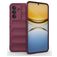 Mobigear Bumpy Samsung Galaxy A57 TPU souple Coque arrière - Wine Red