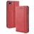 Mobigear Sensation Housse iPhone 8 Etui Porte-Monnaie - Rouge