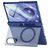 Mobigear Kickstand Coque Samsung Galaxy Z Fold 8 MagSafe Coque arrière Rigide Anti-Chocs avec Support Amovible - Bleu