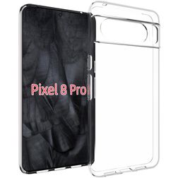 Mobigear Basics Transparent Google Pixel 8 Pro TPU souple Coque arrière - Transparent