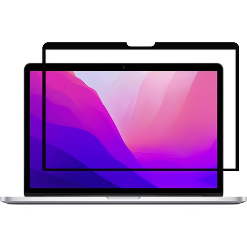 GrizzlyCoat MacBook Pro 15 pouces (2012-2015) Protection d'écran Anti-reflet Film - Compatible coque - Noir