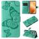 Mobigear Butterfly Housse Xiaomi 14T Pro Etui Porte-Monnaie - Vert
