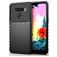 Mobigear Groove Coque LG K50s Coque arrière en TPU Souple - Noir